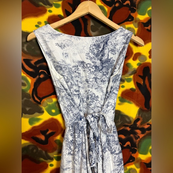 Rochelle Behrens The Shirt Blue Stephanie Dress Size S - Picture 9 of 12